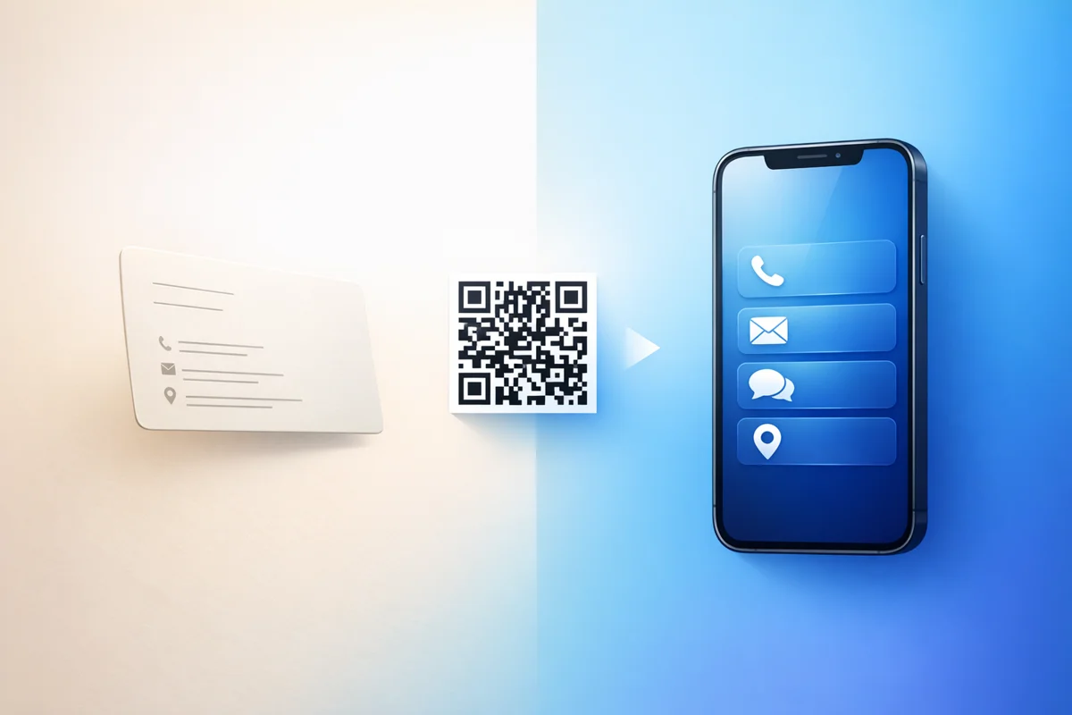 Digitale Visitenkarte erstellen: Der komplette Guide